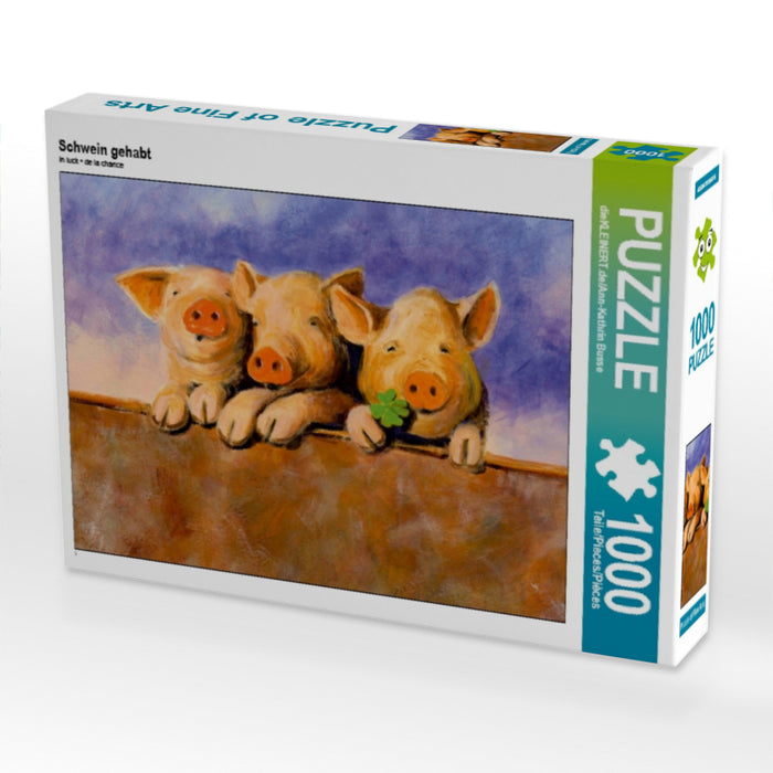 Had a pig - CALVENDO photo puzzle 