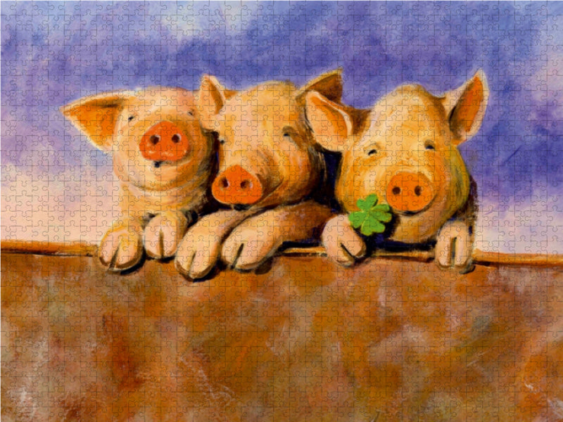 Had a pig - CALVENDO photo puzzle 