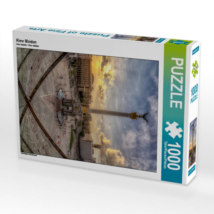 Kiew Maidan 1000 Teile Puzzle hoch - CALVENDO Foto-Puzzle'
