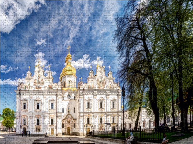 Kijewo-Petscherska Lawra Kloster Kiew 1000 Teile Puzzle quer - CALVENDO Foto-Puzzle'