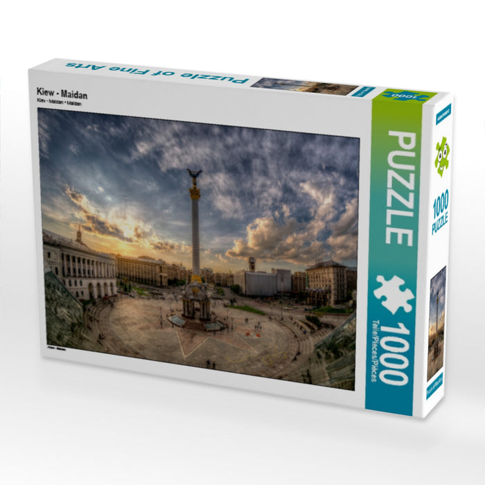 Kyiv - Maidan - Puzzle photo CALVENDO 