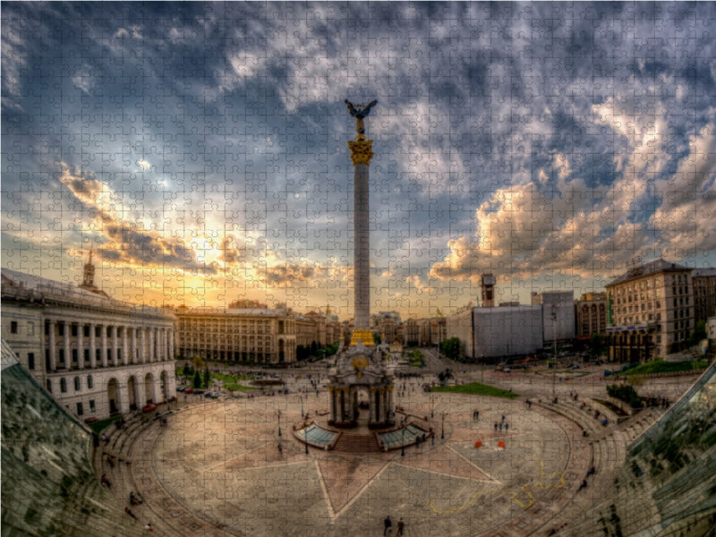 Kyiv - Maidan - Puzzle photo CALVENDO 