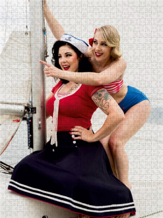 Miss Ela van L & Fabienne Dreier 1000 Teile Puzzle hoch - CALVENDO Foto-Puzzle'