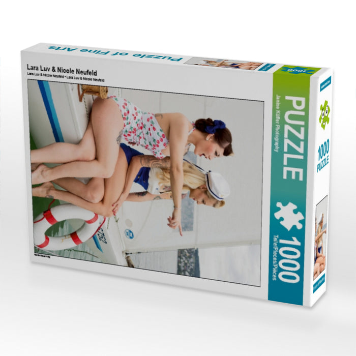 Lara Luv &amp; Nicole Neufeld - CALVENDO photo puzzle 