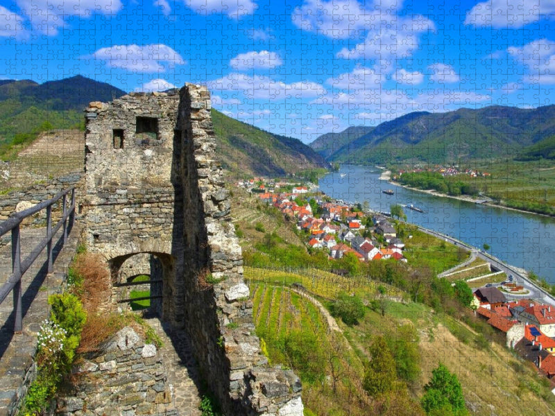 Ruine Hinterhaus - CALVENDO Foto-Puzzle'