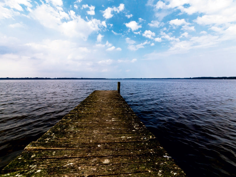 Holzsteg ins Zwischenahner Meer 1000 Teile Puzzle quer - CALVENDO Foto-Puzzle'