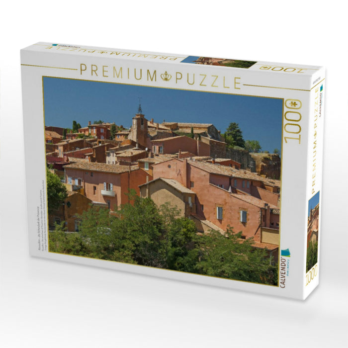 Roussillon – die Ockerstadt der Provence - CALVENDO Foto-Puzzle'