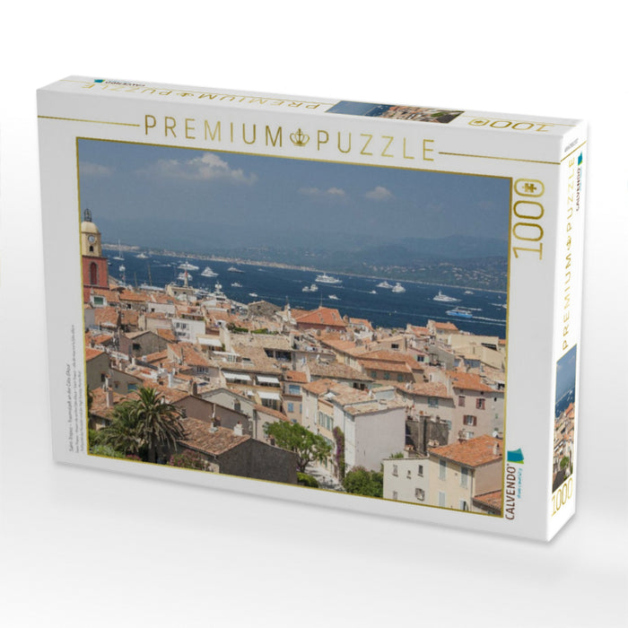 Saint-Tropez – Traumstadt an der Côte d’Azur - CALVENDO Foto-Puzzle'