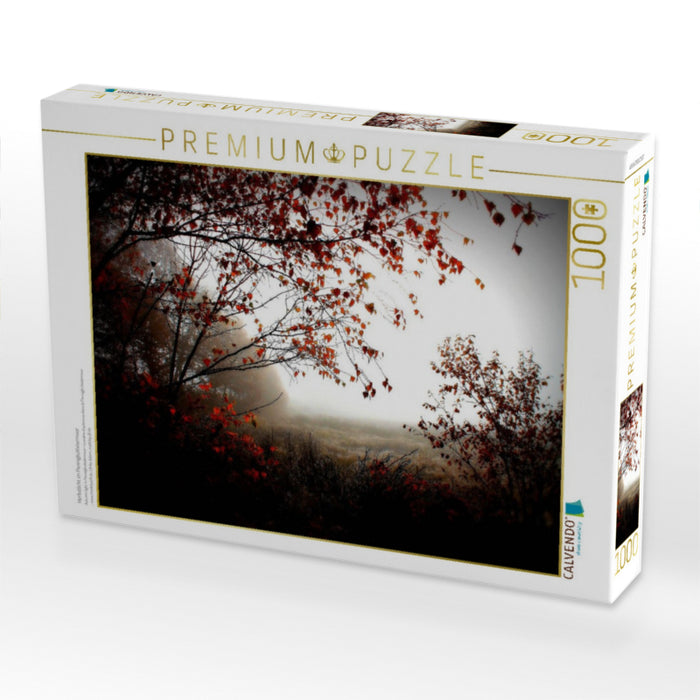 Herbstlicht im Pennigbüttelermoor - CALVENDO Foto-Puzzle'