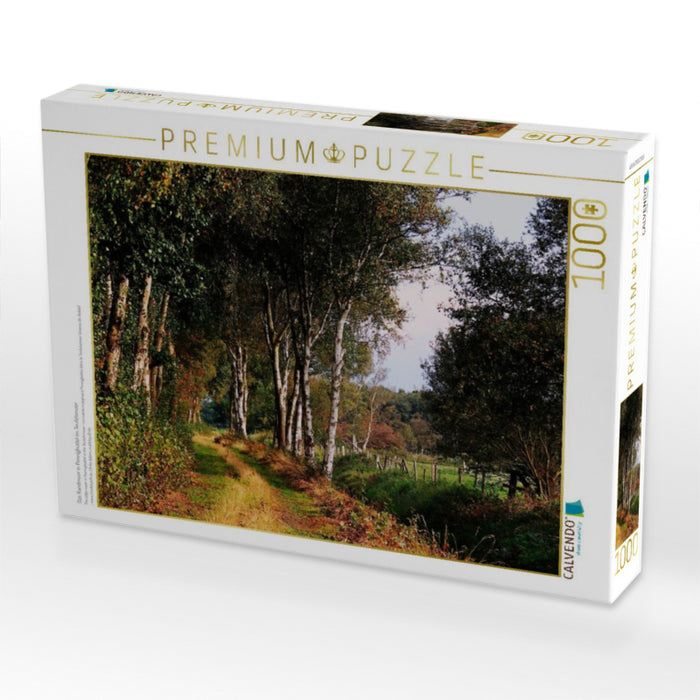 Das Randmoor in Pennigbüttel im Teufelsmoor - CALVENDO Foto-Puzzle'