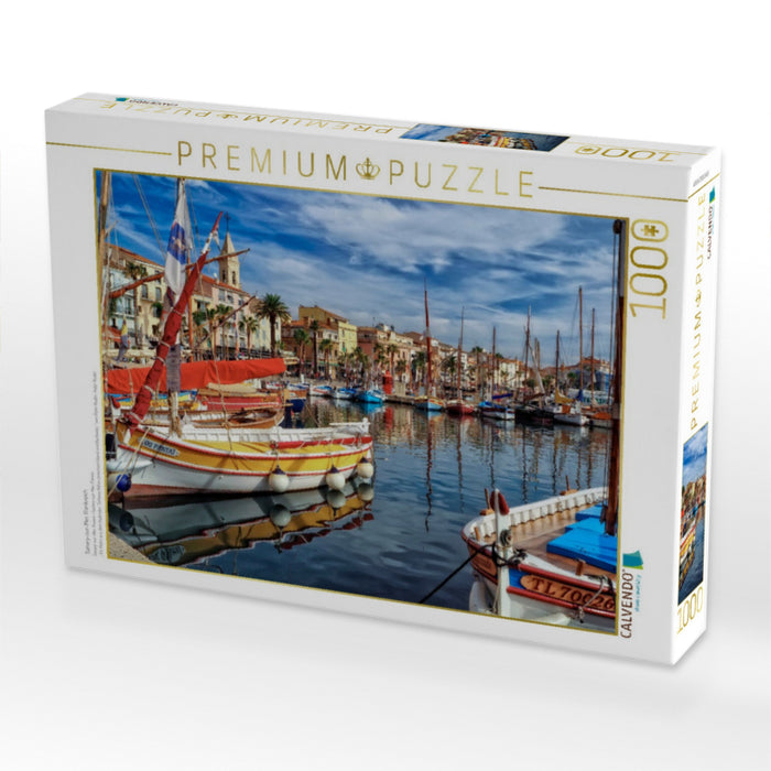 Sanary-sur-Mer, Frankreich - CALVENDO Foto-Puzzle'
