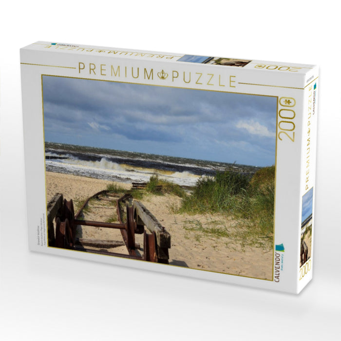 Strand in Wustrow - CALVENDO Foto-Puzzle'