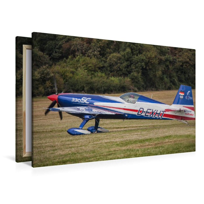 Premium Textil-Leinwand Motorflieger