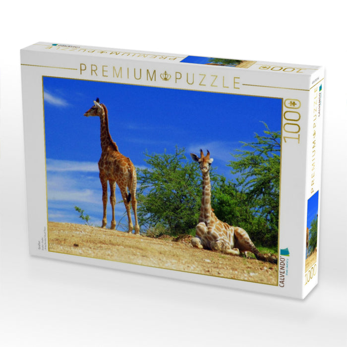 Giraffen - CALVENDO Foto-Puzzle'