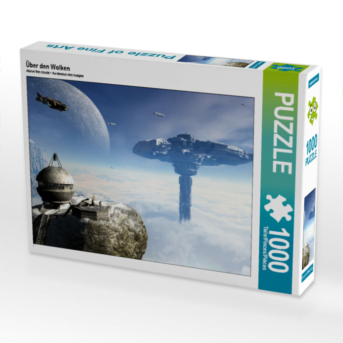 Au-dessus des nuages ​​- Puzzle photo CALVENDO 