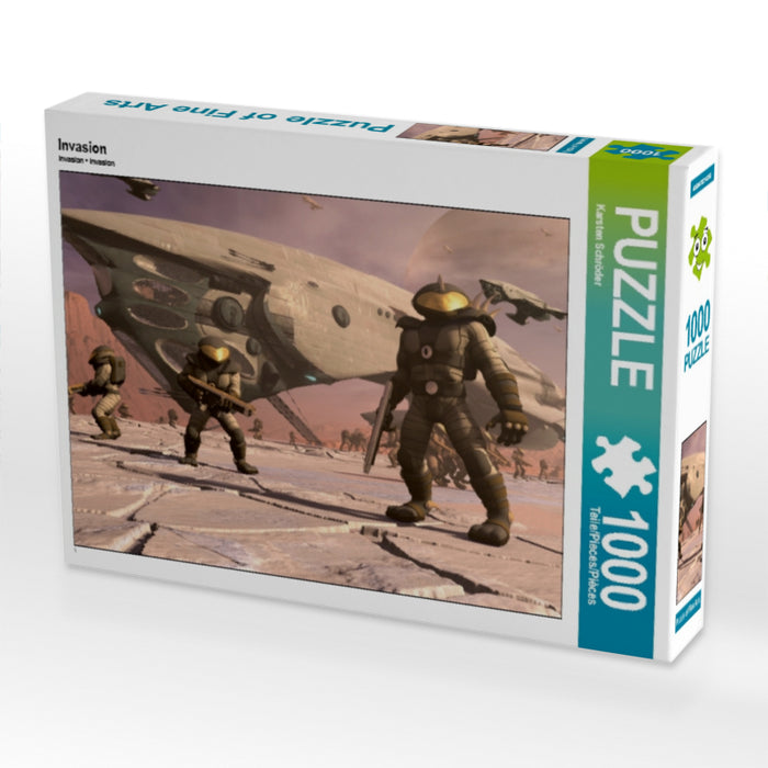 Invasion - CALVENDO photo puzzle 