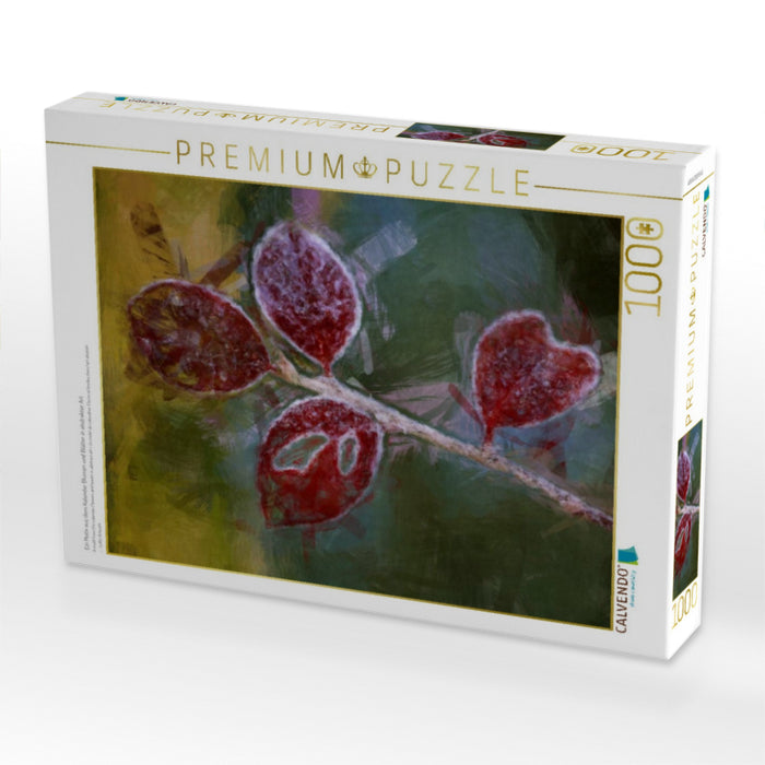 Ein Motiv aus dem Kalender Blumen und Blätter in abstrakter Art - CALVENDO Foto-Puzzle'
