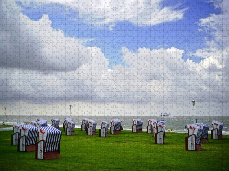 Norderney - von barfuß bis Lackschuh - CALVENDO Foto-Puzzle'