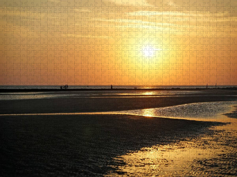 Norderney - Am Ende des Zyklus... für den Tag - CALVENDO Foto-Puzzle'