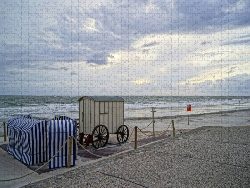 Norderney - Badekultur der Vorväter - CALVENDO Foto-Puzzle'