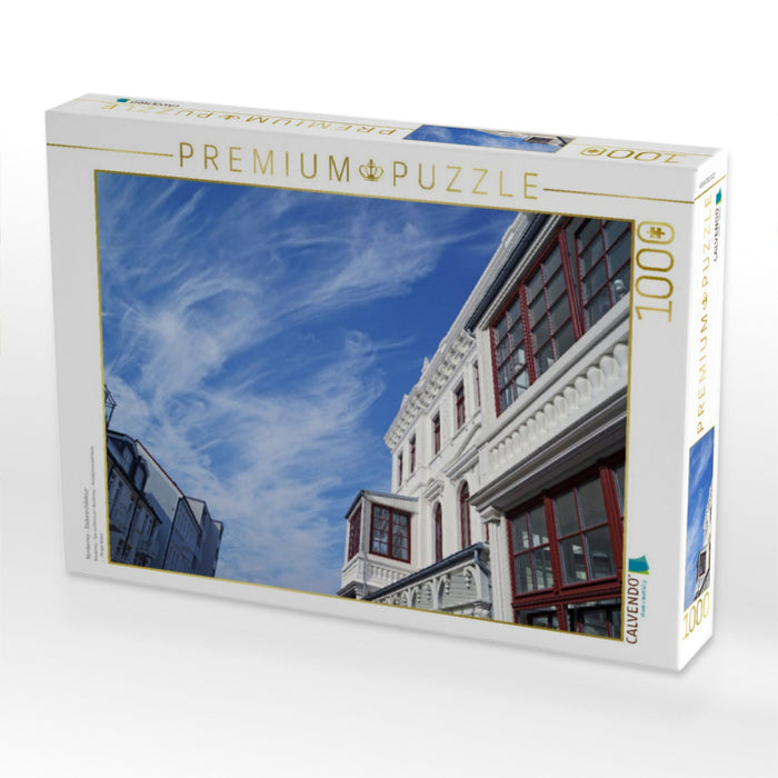 Norderney - Bäderarchitektur - CALVENDO Foto-Puzzle'