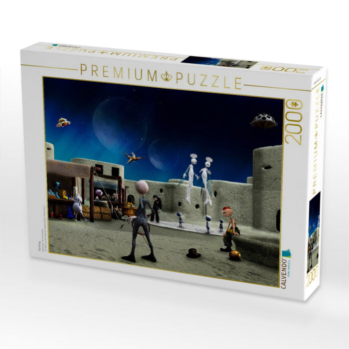 Markttag - CALVENDO Foto-Puzzle'