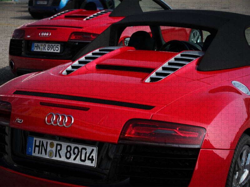 Audi R8 V10 Spyder - CALVENDO Foto-Puzzle'