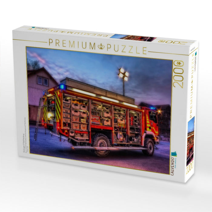 Rüstwagen FF Bad Harzburg - CALVENDO Foto-Puzzle'