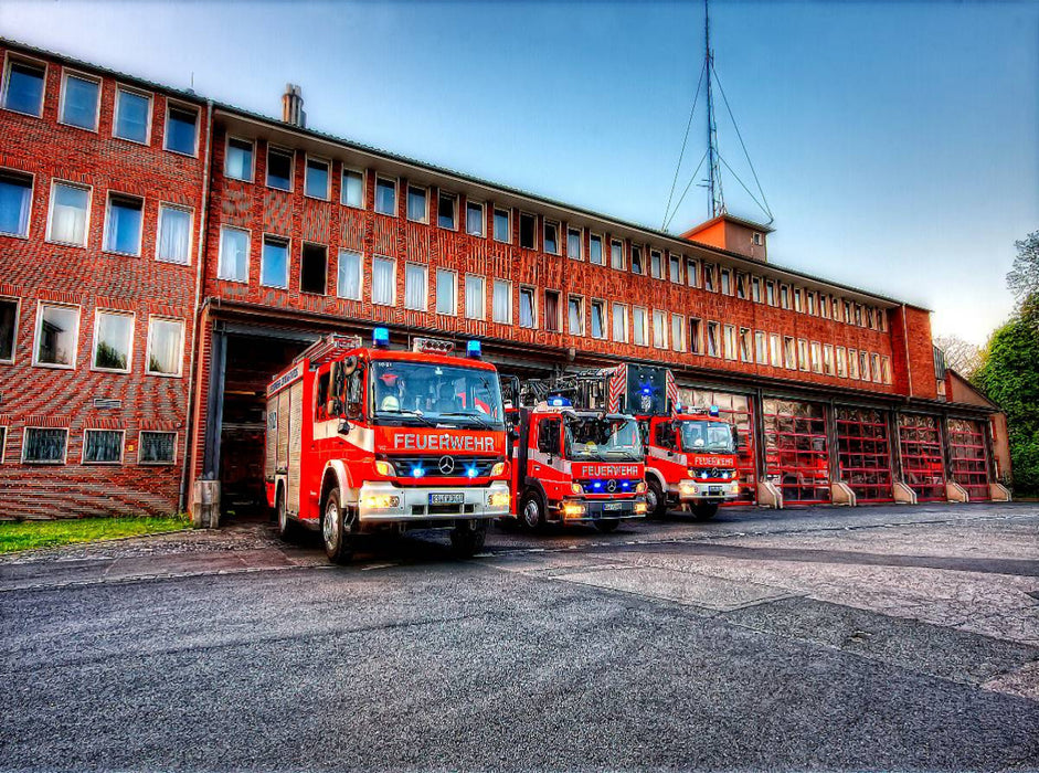 Löschzug BF Braunschweig - CALVENDO Foto-Puzzle'