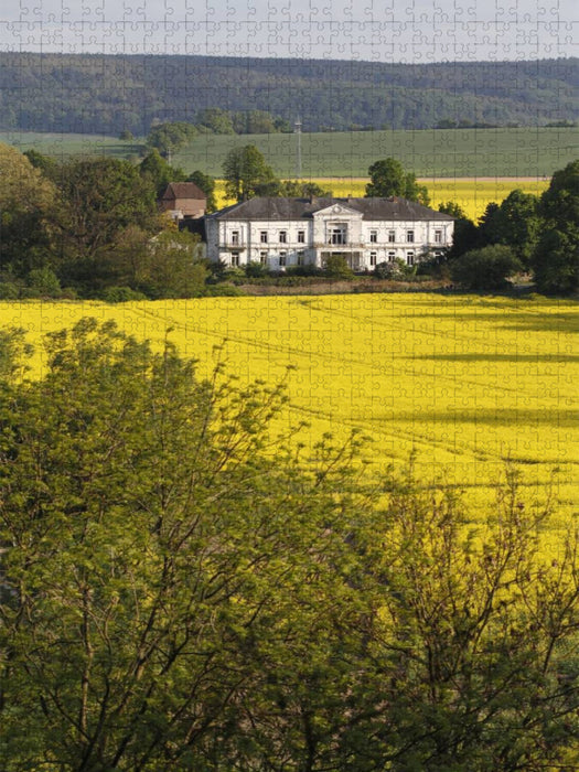 Gut Ohr, Weserbergland - CALVENDO Foto-Puzzle'