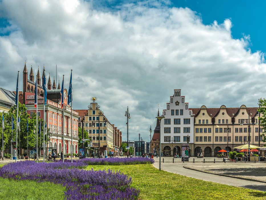 Rostock Innenstadt - CALVENDO Foto-Puzzle'