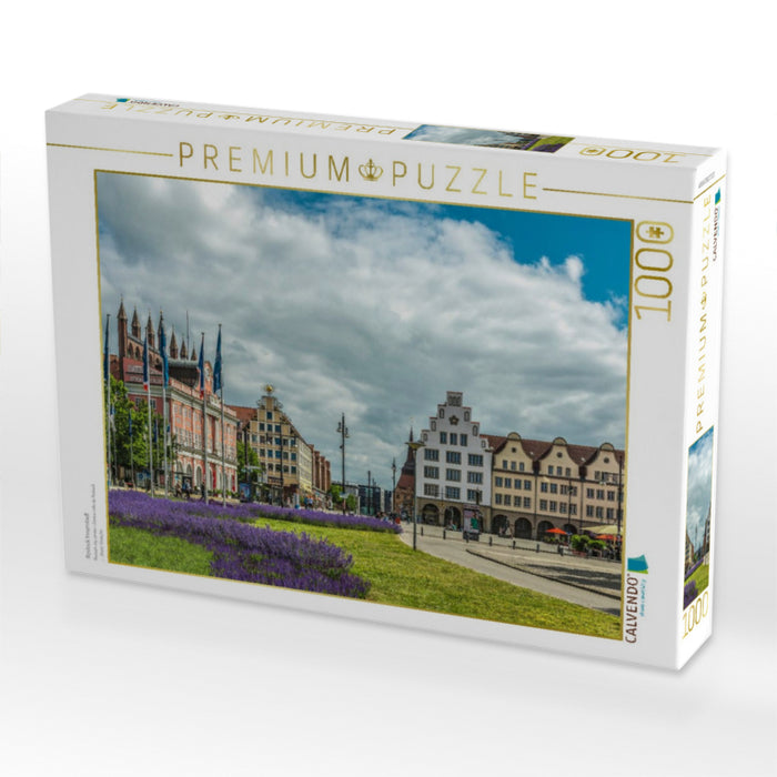 Rostock Innenstadt - CALVENDO Foto-Puzzle'