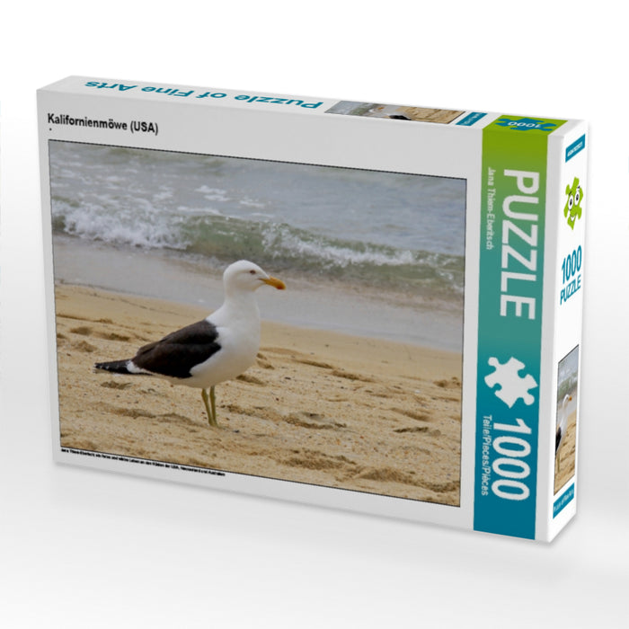 Kalifornienmöwe (USA) 1000 Teile Puzzle quer - CALVENDO Foto-Puzzle'