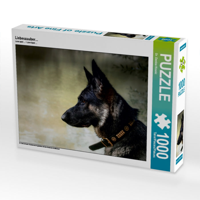 Liebeszauber... 1000 Teile Puzzle quer - CALVENDO Foto-Puzzle'