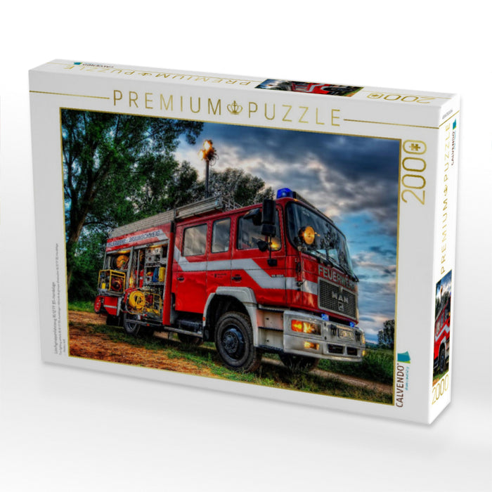 Löschgruppenfahrzeug 16/12 FF BS-Hondelage - CALVENDO Foto-Puzzle'