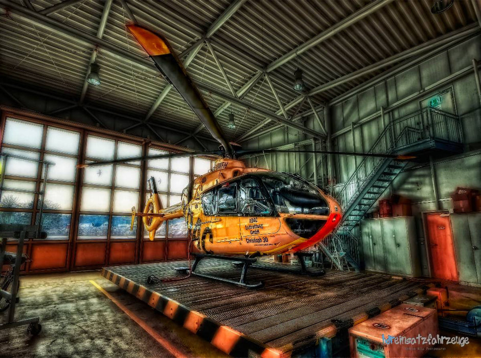 Rettungshubschrauber Christoph 30 - CALVENDO Foto-Puzzle'