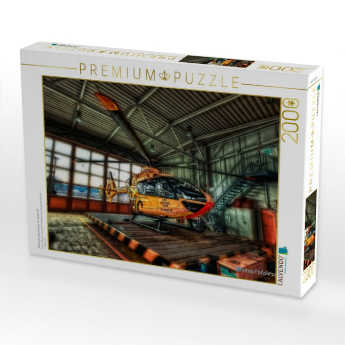 Rettungshubschrauber Christoph 30 - CALVENDO Foto-Puzzle'