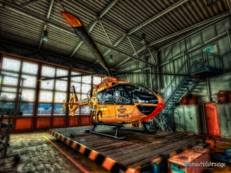 Rettungshubschrauber Christoph 30 - CALVENDO Foto-Puzzle'
