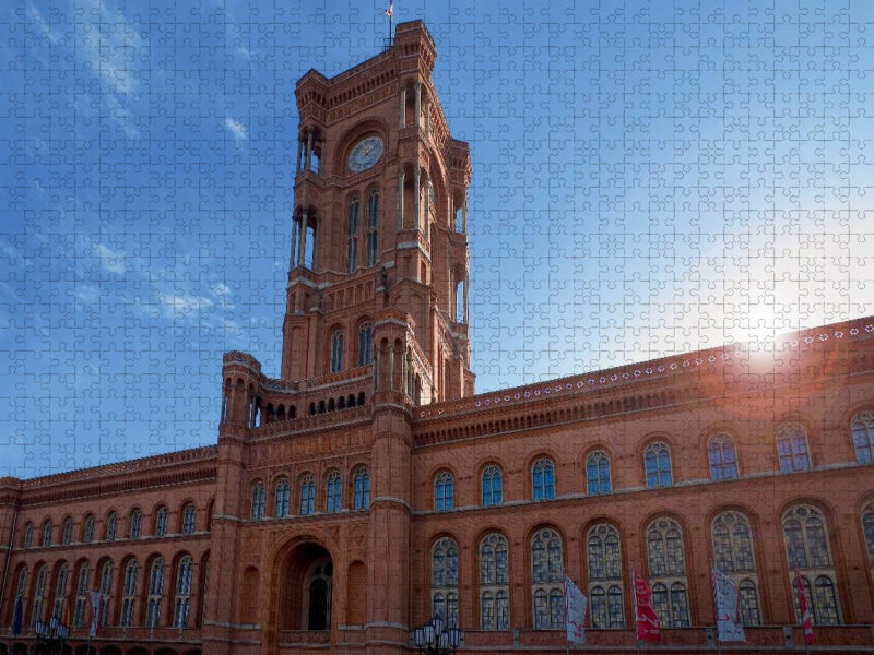 Rotes Rathaus - CALVENDO Foto-Puzzle'