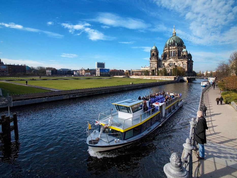 Spree am Berliner Dom - CALVENDO Foto-Puzzle'