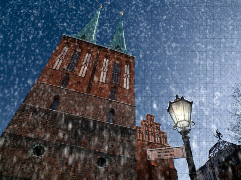 Nikolaiviertel - CALVENDO Foto-Puzzle'