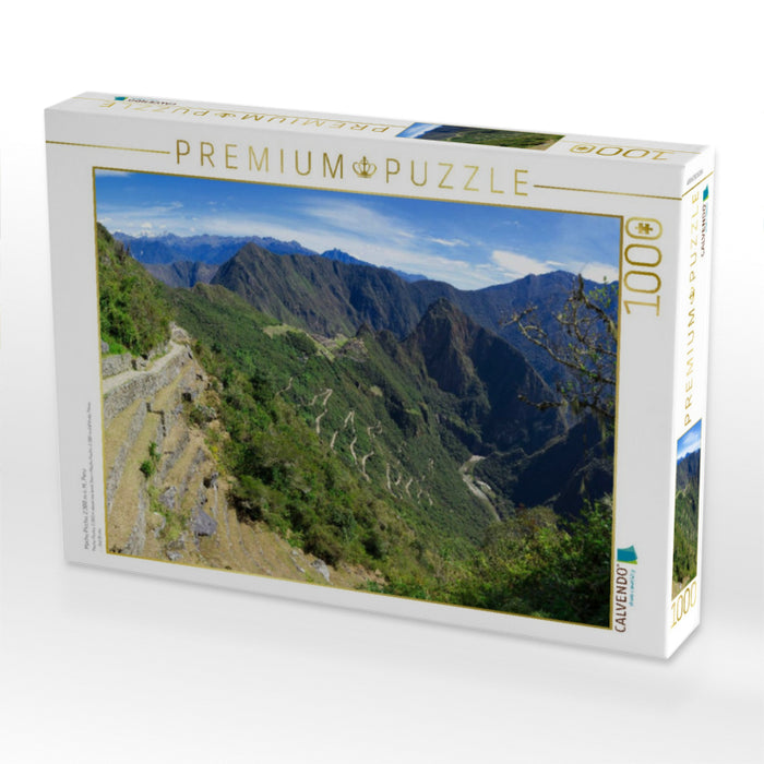 Machu Picchu, 2.360 m ü. M., Peru - CALVENDO Foto-Puzzle'