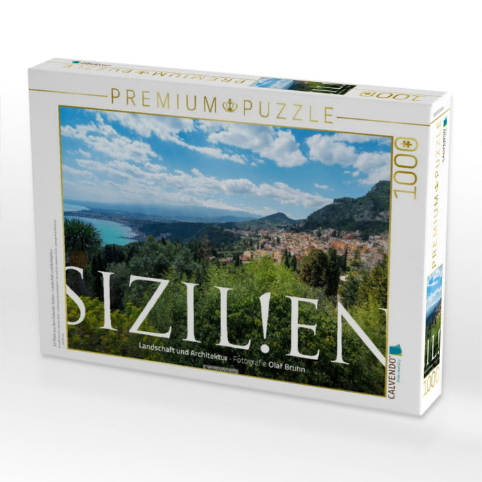 Ein Motiv aus dem Kalender Sizilien – Landschaft und Architektur - CALVENDO Foto-Puzzle'
