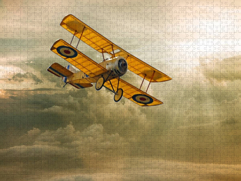 Modellflugzeug in Aktion - CALVENDO Foto-Puzzle'