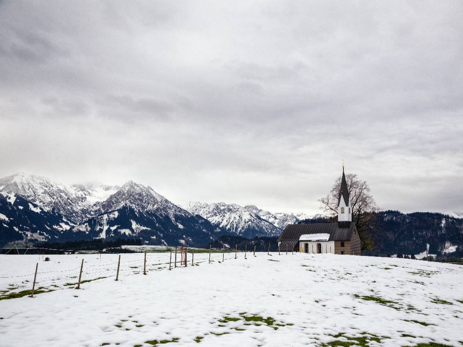 Winterliches Bergland - CALVENDO Foto-Puzzle'