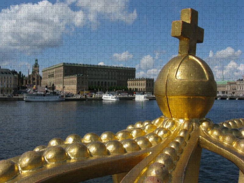 Ein Motiv aus dem Kalender Stockholm - Licht des Nordens - CALVENDO Foto-Puzzle'