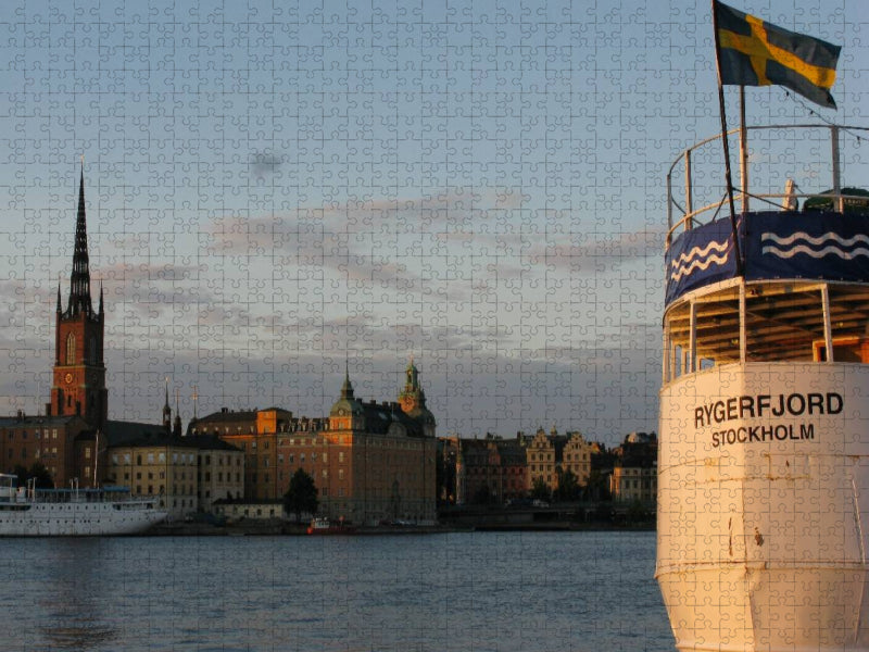 Blick nach Riddarholmen - CALVENDO Foto-Puzzle'