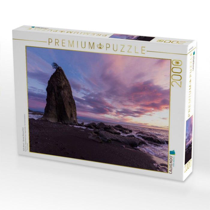 Rialto Beach - Olympic National Park - CALVENDO Foto-Puzzle'
