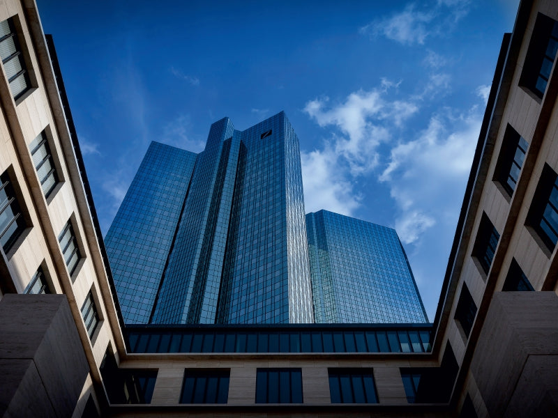 Twin Towers Deutsche Bank 1000 Teile Puzzle quer - CALVENDO Foto-Puzzle'