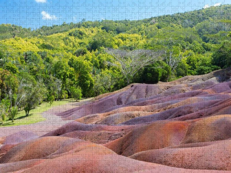 Seven Colored Earth - Mauritius - CALVENDO Foto-Puzzle'